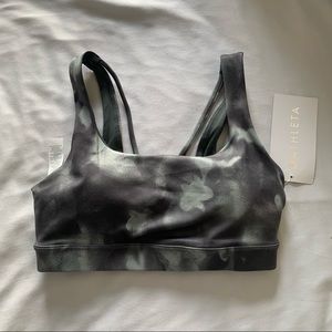 Athleta Exhale Printed Bra D-DD, Size XXS